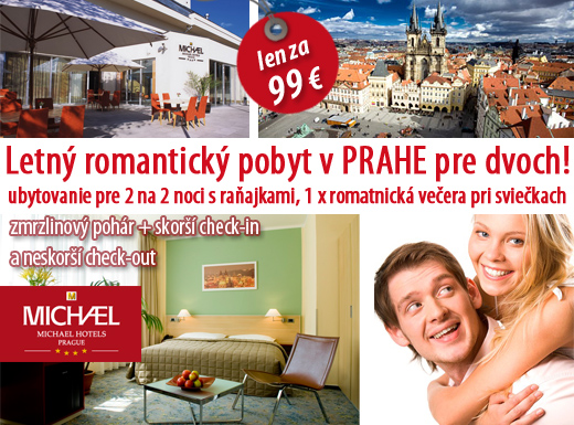 Nezabudnuteľný romantický pobyt na 3 dni / 2 noci 