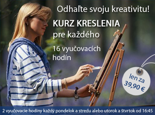 Objavte v sebe talent a kreativitu! KURZ KRESLENIA