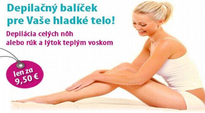 Depilačný balíček pre krásne hladké telo! DEPILÁCI