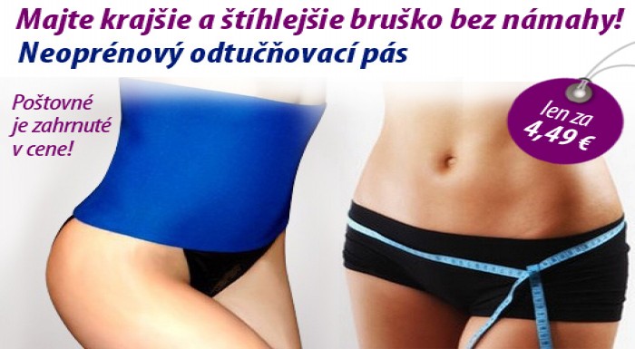 Túžite po peknom a štíhlom brušku? Neoprénový odtu