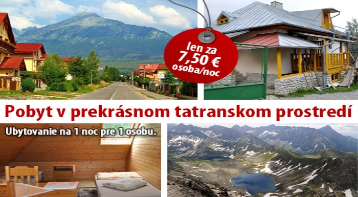 Super dovolenka vo Vysokých Tatrách