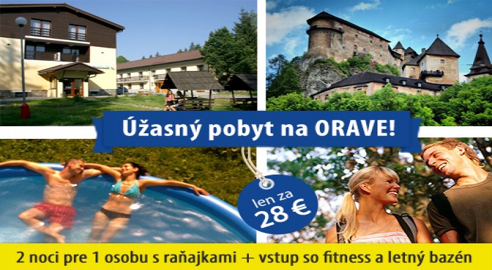 Zažite krásny letný pobyt na Orave! Komfortné ubyt