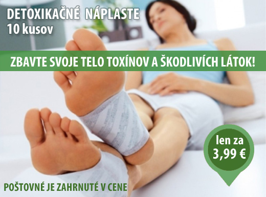 Zbavte svoje telo toxínov! Detoxikačné náplaste KI