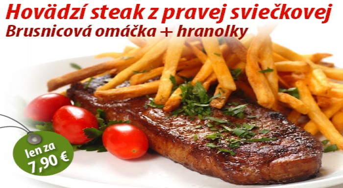 Pochutnajte sa na argentínskej roštenke + brusnico