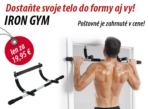 Dostaňte svoje telo do formy aj vy! IRON GYM účinn
