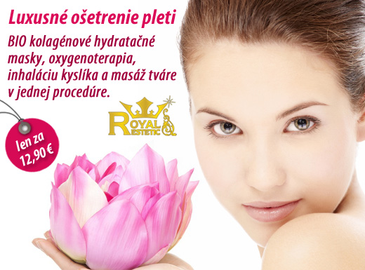 BIO kolagénové hydratačné masky, oxygenoterapia, i