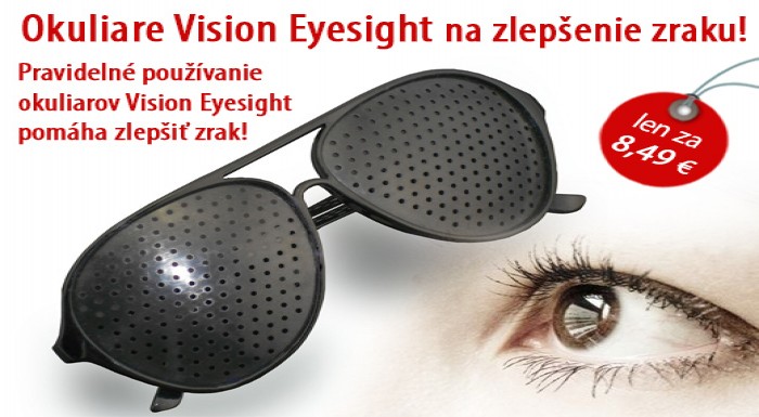 Okuliare Vision Eyesight na zlepšenie zraku! Len z