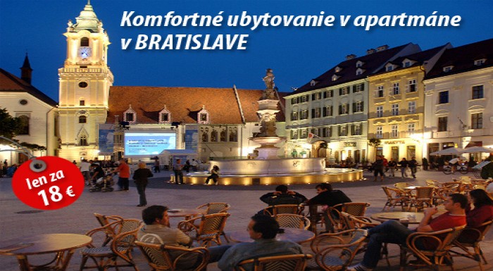 Komfortné ubytovanie v apartmánoch v hlavnom meste