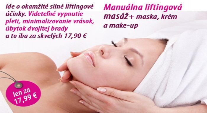 MANUÁLNY LIFTING TVÁRE !