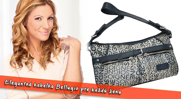 Módny, štýlový doplnok, ktorý musíte mať! Kabelka Bellugio za menej.