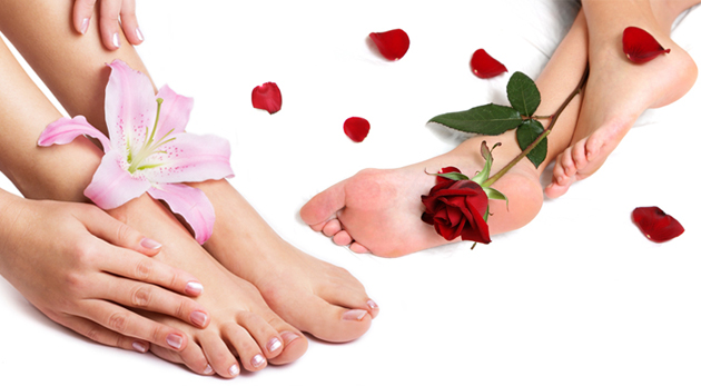 Pedikúra, masáž nôh a zábal na nohy