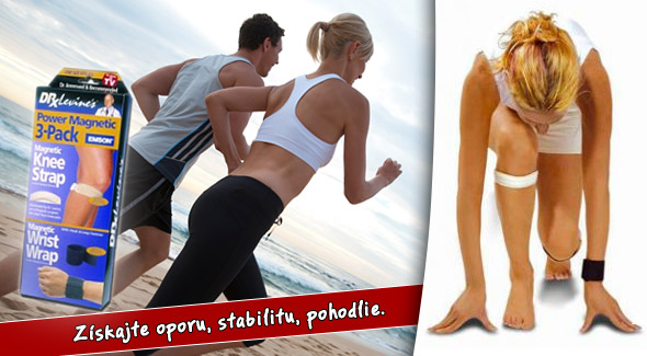 Magnetické pásy Dr. Levina vrátane poštovného.