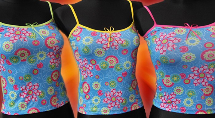 Moderné farebné tielka za super cenu. 3 ks v balen