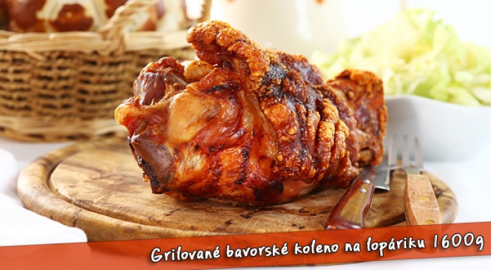 Špecialita, po ktorej si oblížete všetky prsty - grilované bavorské koleno pre 2-3 osoby za skvelú cenu.