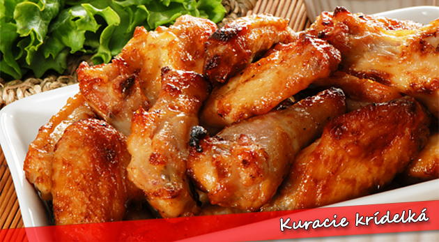 Grilované kuracie krídelká - 600g, v centre Bratis