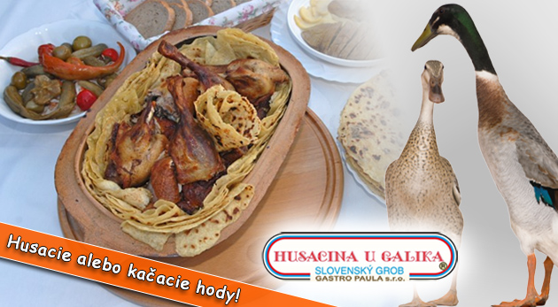 TAKE AWAY - pochutnajte si na známej husacine aleb