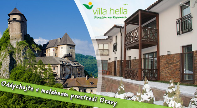 Villa Helia***  - 3 dňový romantický pobyt pre 2 o