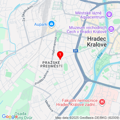 Veverkova 1343,Hradec Králové,500 02