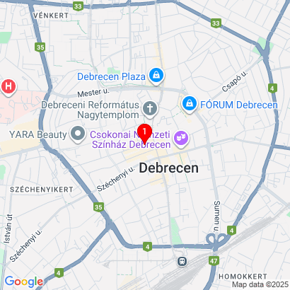 4025, Debrecen, Bajcsy-Zsilinszky út 1-3.,,