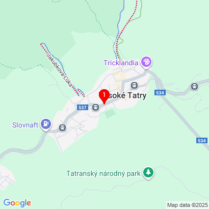 Nový Smokovec 25,Vysoké Tatry,062 01