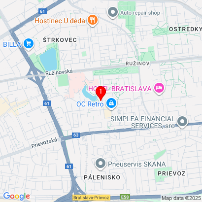 Sedmokrásková 1,Bratislava,821 01