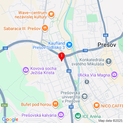 Obrancov Mieru 4685/72,Prešov,080 01