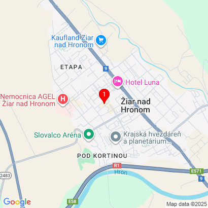 Námestie Matice Slovenskej 23/406,Žiar nad Hronom,965 01