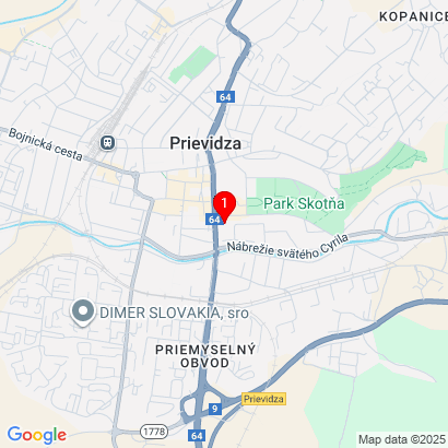 Matice slovenskej 10, 971 01  Prievidza,,