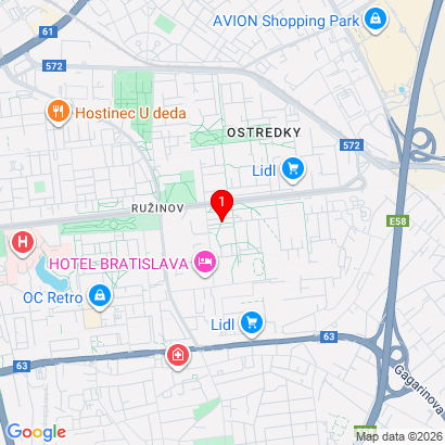 Exnárova 3121/9,Bratislava-Ružinov,82103